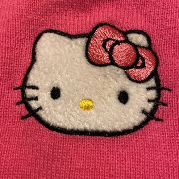 Vintage Adorable Pink Hello Kitty Beanie - Picture 2 of 5
